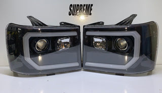 2007-2013 GMC Sierra Spyder Headlight Build.