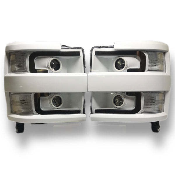 2014-2018 Chevy Silverado HD Anzo Headlights - Supreme Retroz LLC
